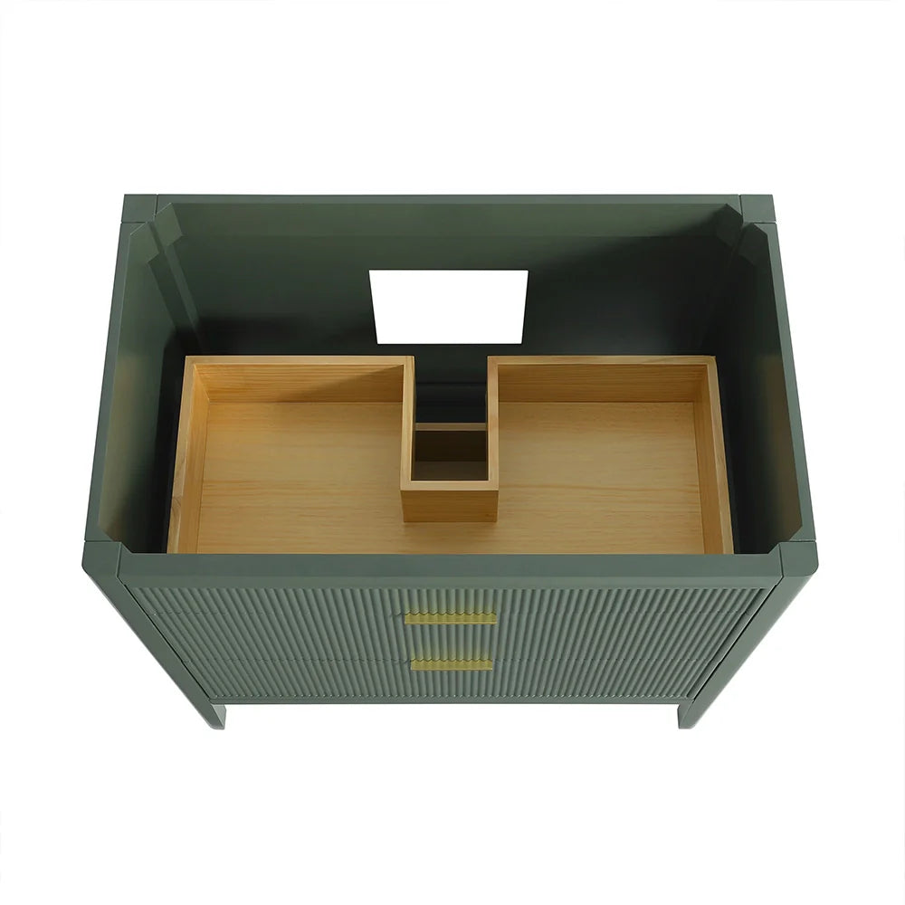 Fully Assembled 36 Inch Freestanding Bathroom Vanity with Single Sink