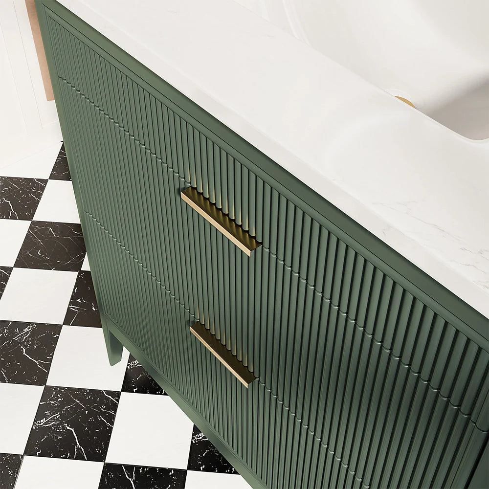 Fully Assembled 36 Inch Freestanding Bathroom Vanity with Single Sink