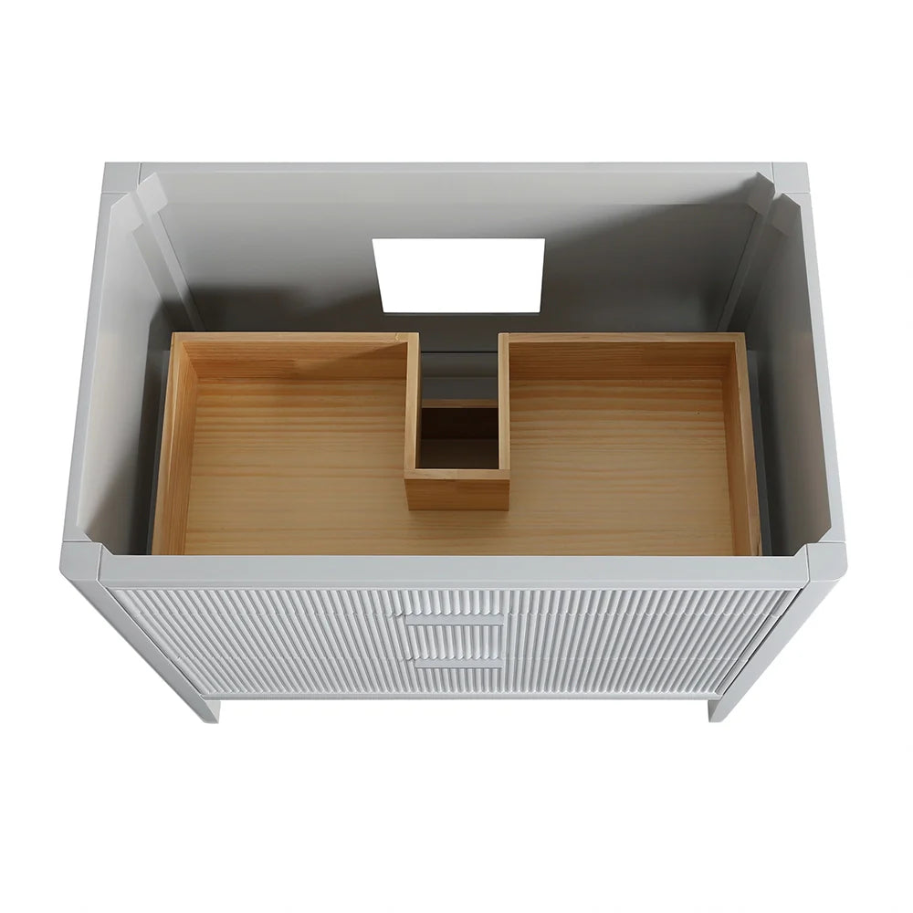 Fully Assembled 36 Inch Freestanding Bathroom Vanity with Single Sink