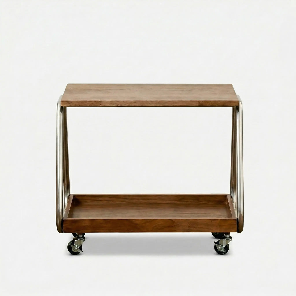 Taro Wood Storage Cart