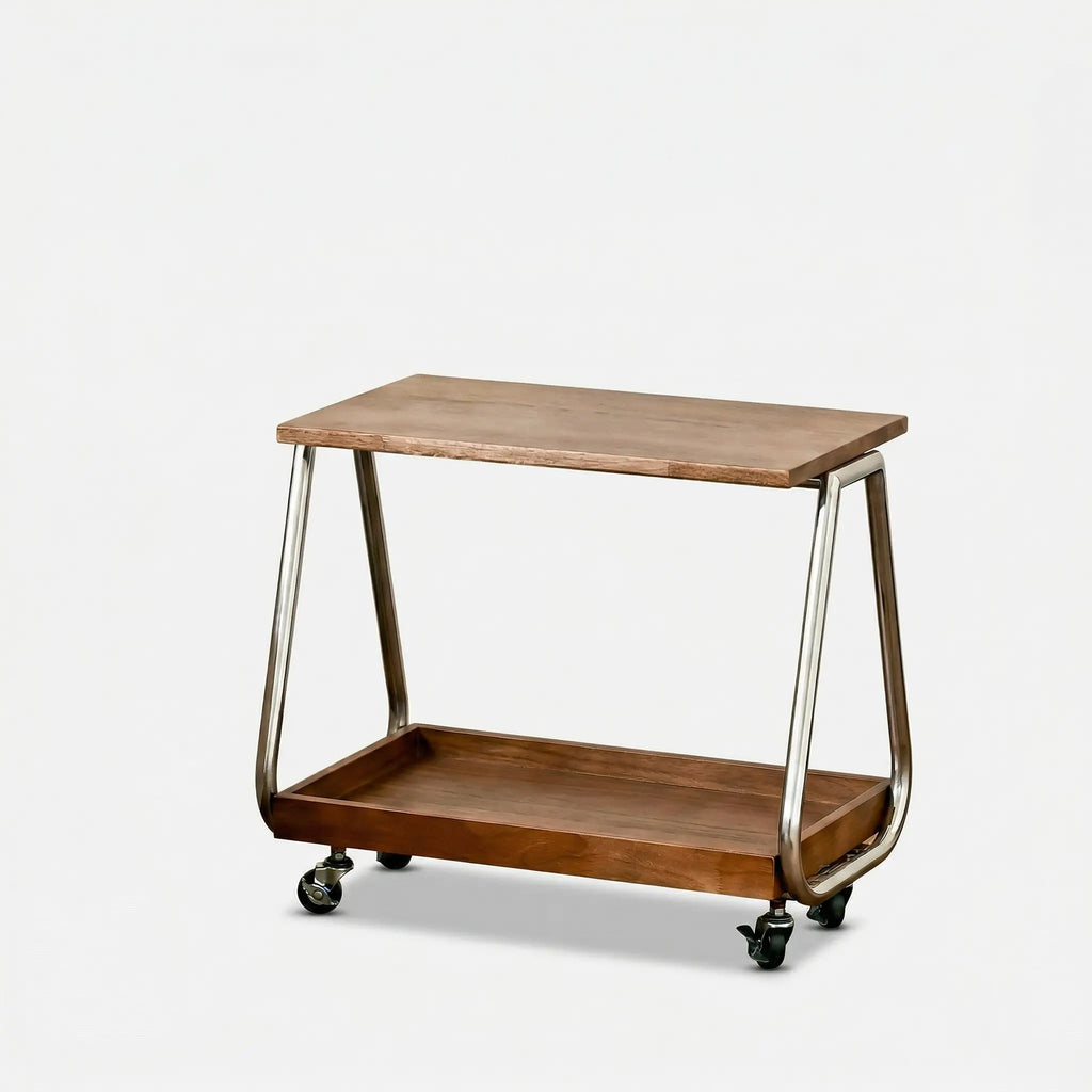 Taro Wood Storage Cart