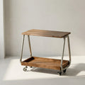 Taro Wood Storage Cart