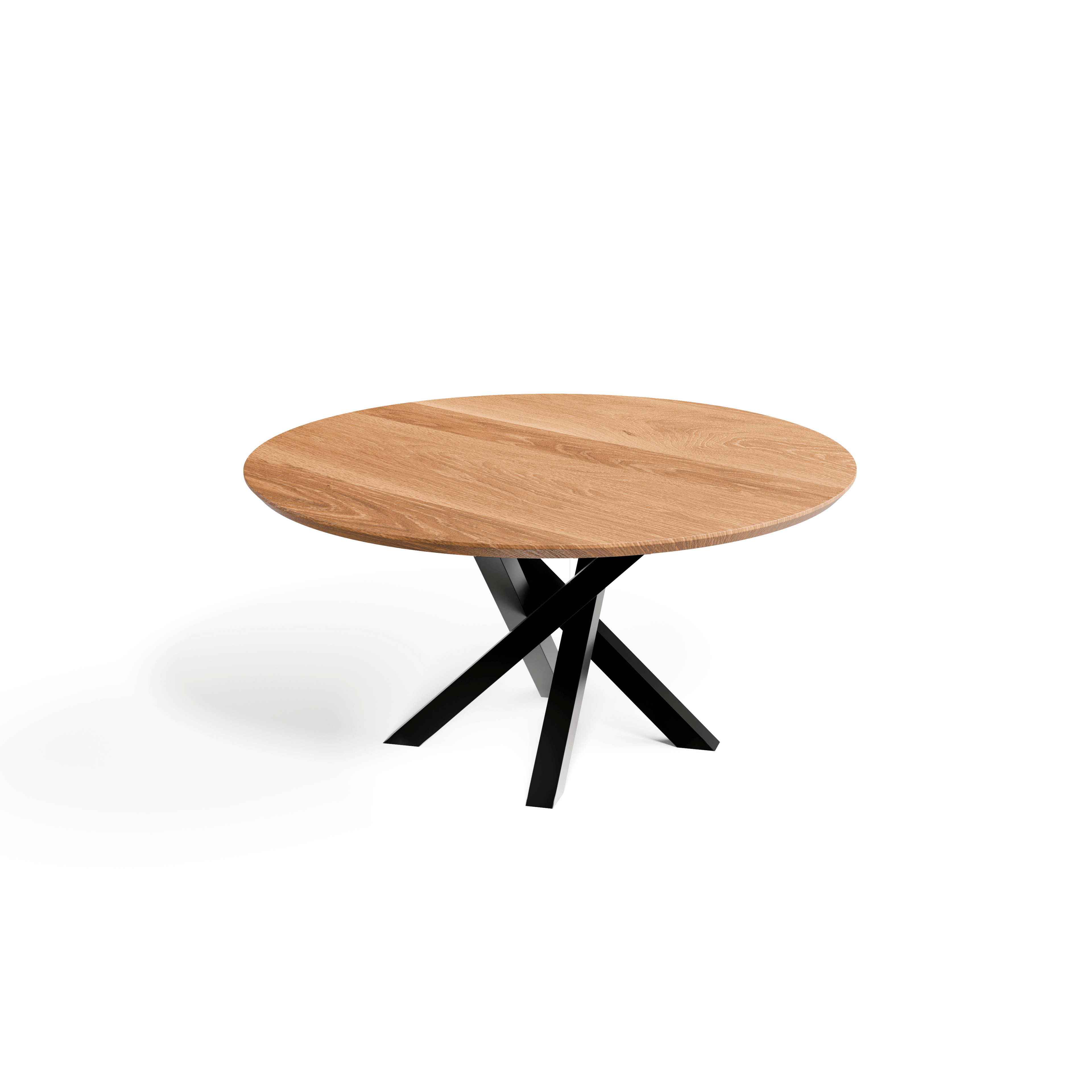 Oak Circular Dining Table