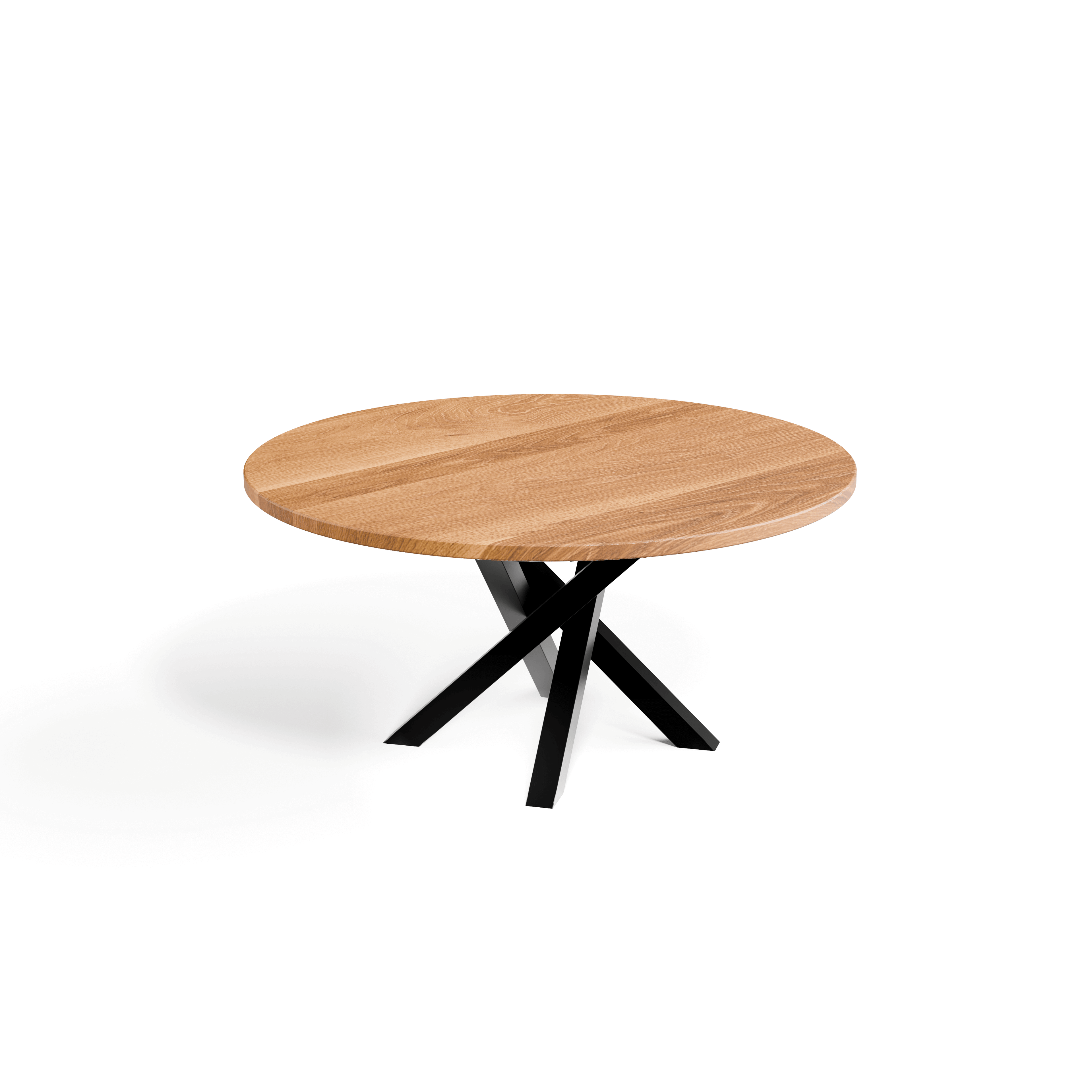 Oak Circular Dining Table