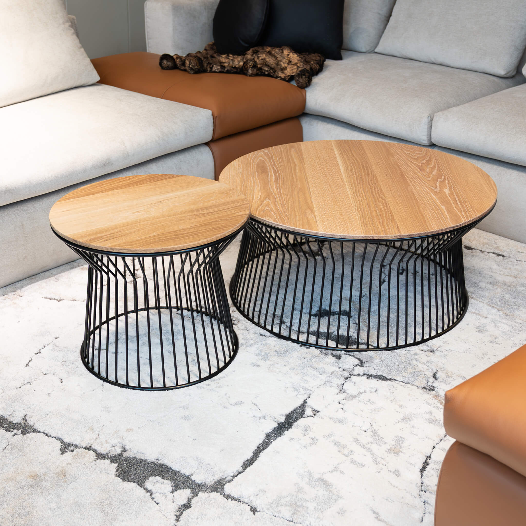 Eris Oak Coffee Table