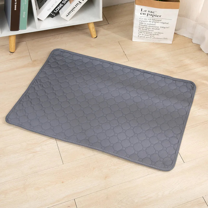 Reusable Dog Pee Pad Blanket – Waterproof, Highly Absorbent Washable Puppy Training Pad & Pet Bed Mat for Car Seat Protection