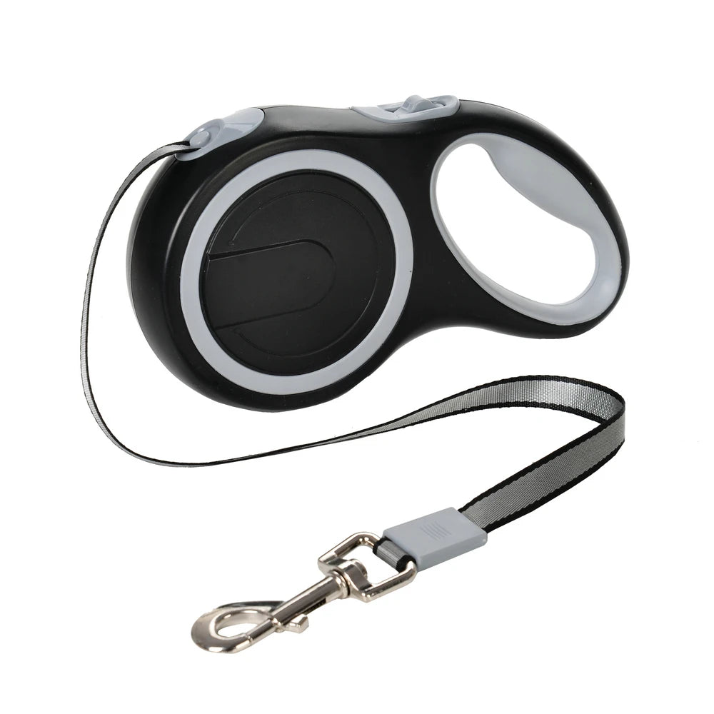 Heavy Duty Retractable Dog Leash for Small to Large Dogs - Adjustable 10ft, 16ft, 26ft Walking Rope for Hiking and Training
