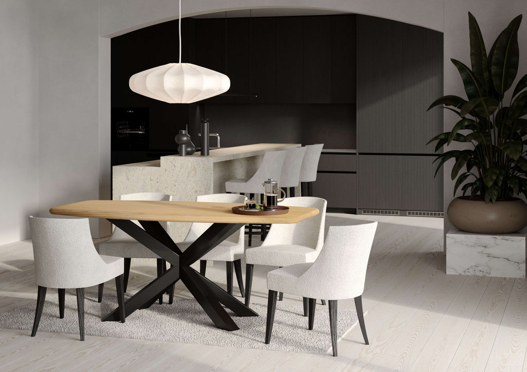 Oak Danish Oval Dining Table