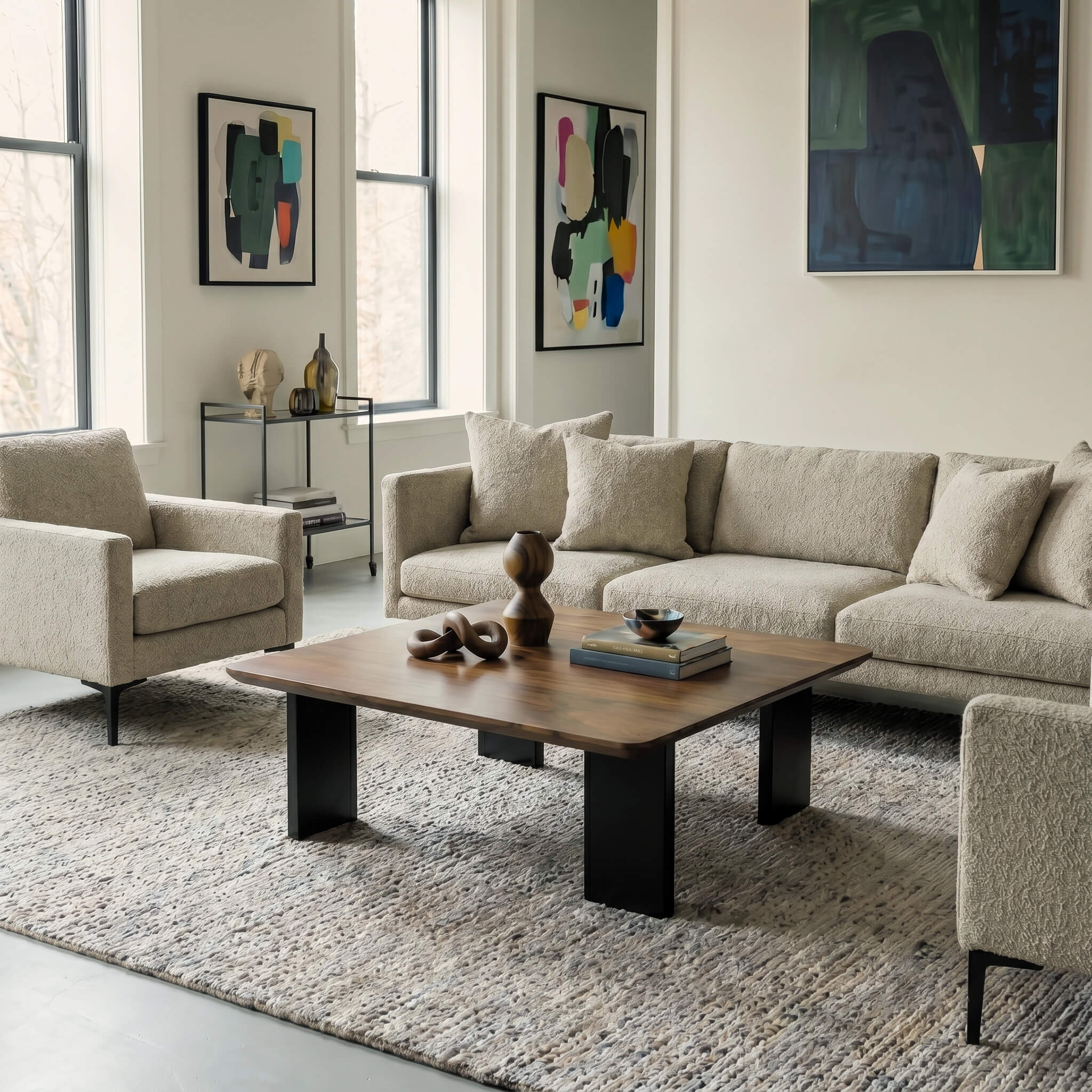 Walnut Tasos Coffee Table