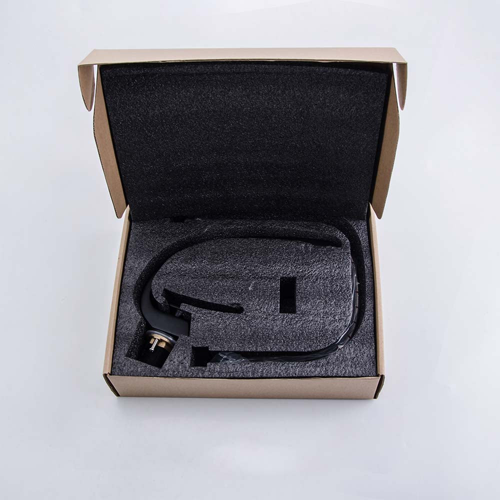 Effortless Elegance: Single Hole Bathroom Sink Faucet with 6-inch Deck Plate