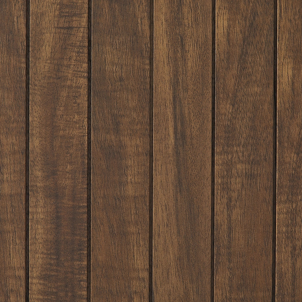 30 Inch Walnut Finish Fully Assembled Bathroom Vanity With Reeded Texture
