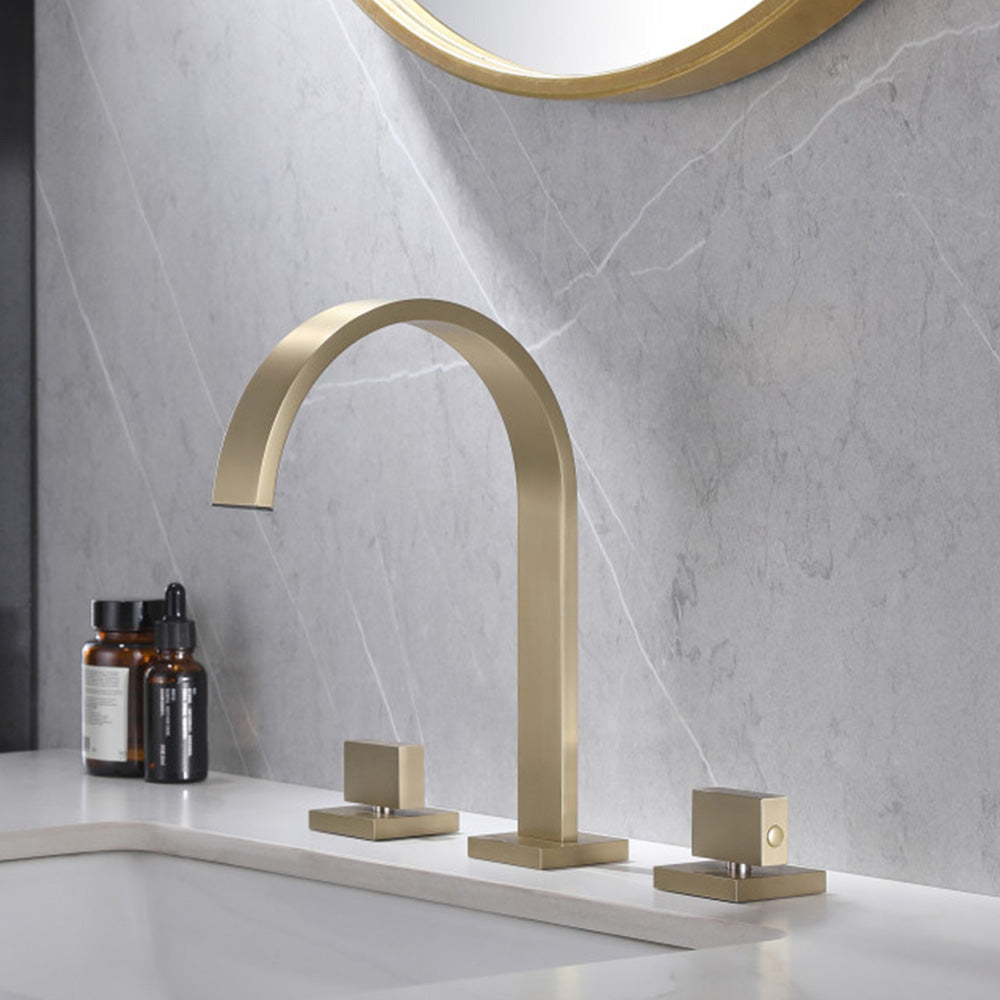 Elevate Your Bathroom Decor with an Elegant Widespread Bathroom Faucet