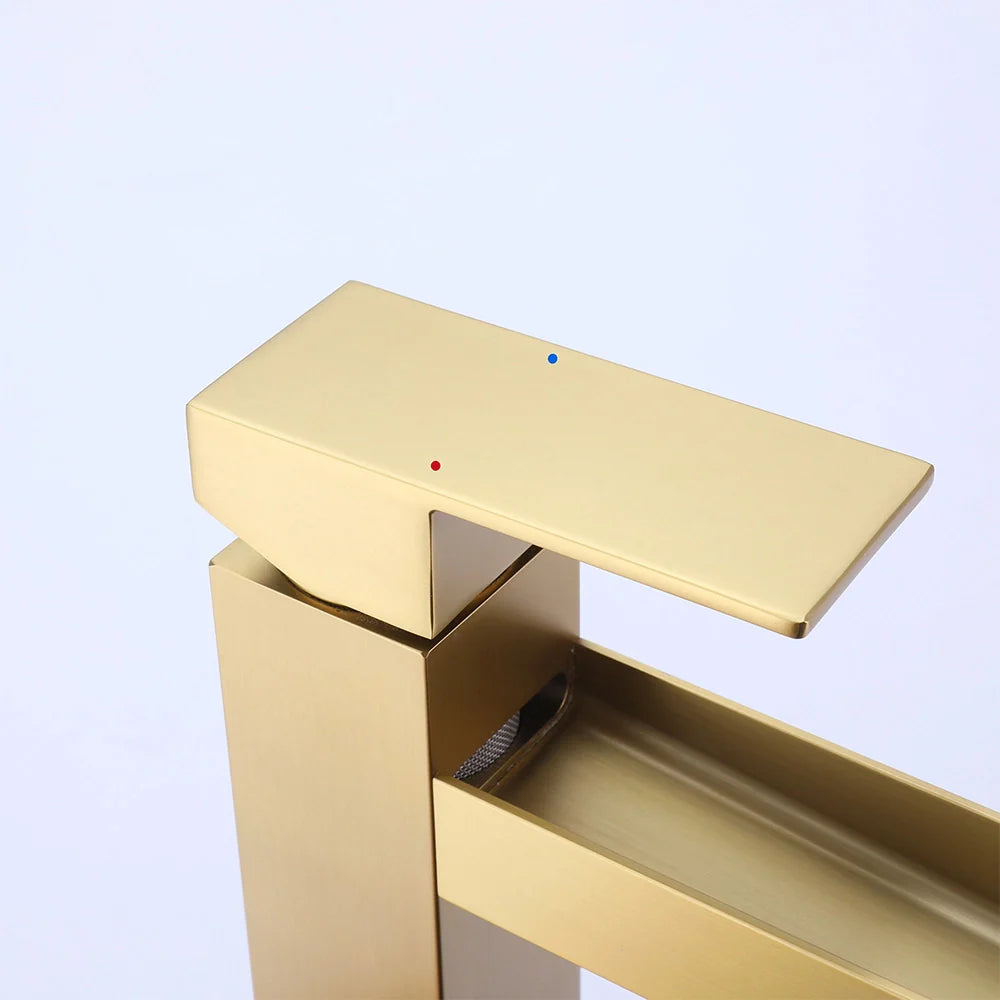 Single Hole Waterfall Bathroom Faucet