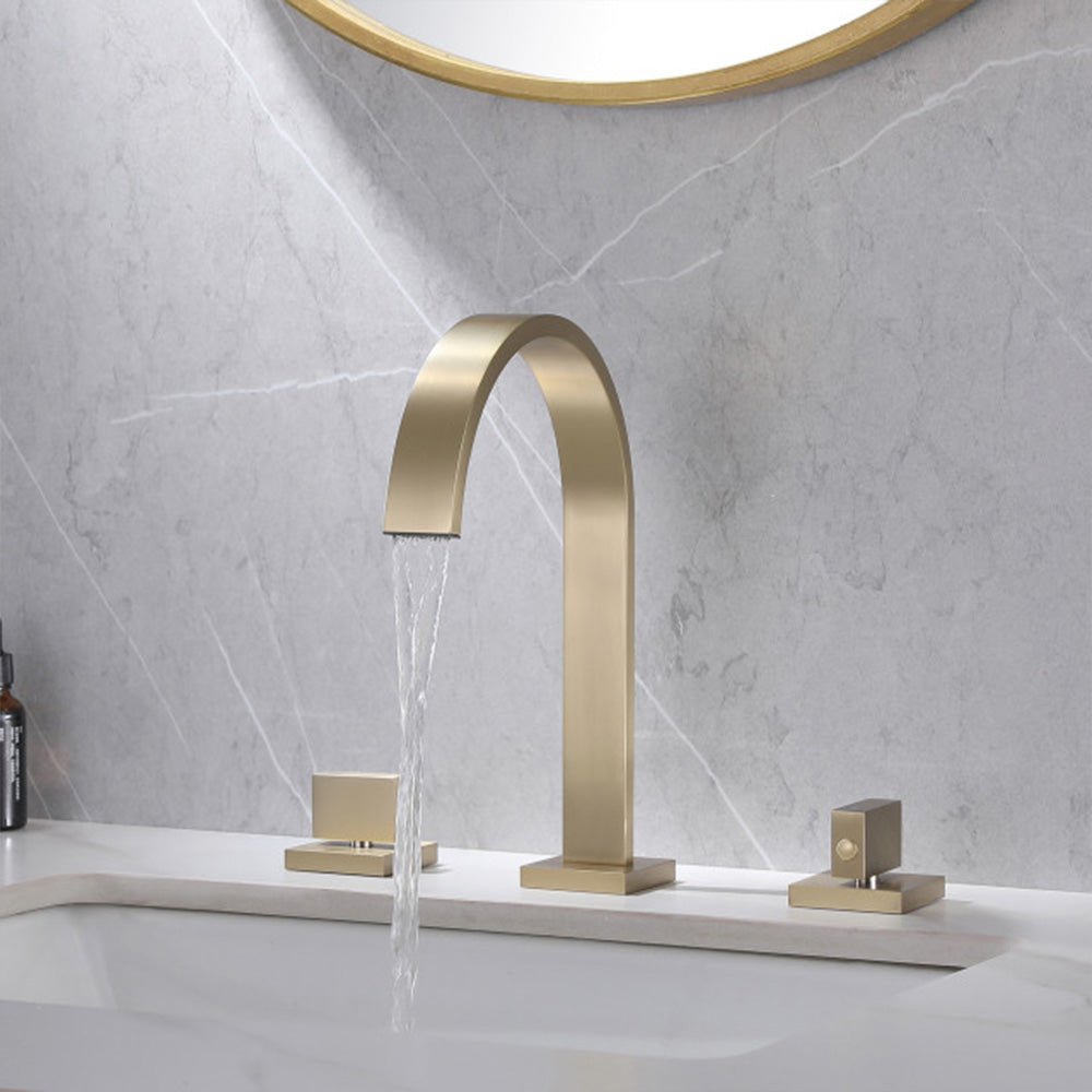 Elevate Your Bathroom Decor with an Elegant Widespread Bathroom Faucet