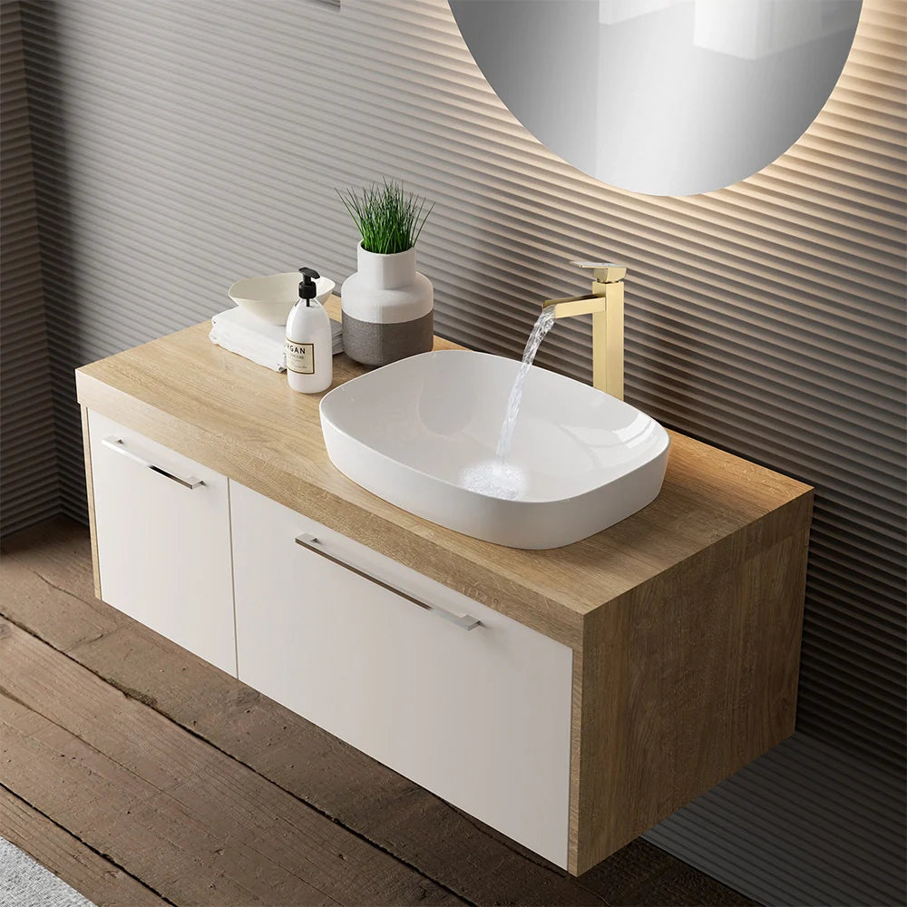 Single Hole Waterfall Bathroom Faucet