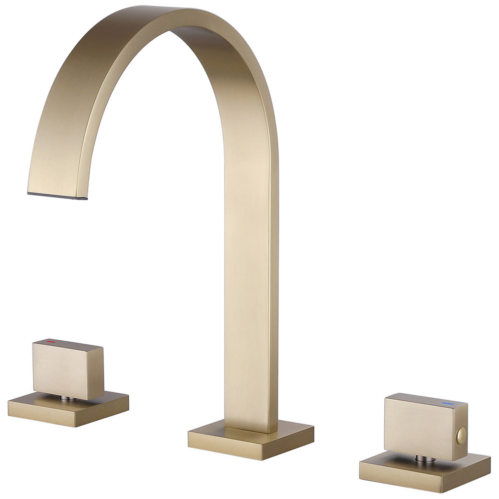 Elevate Your Bathroom Decor with an Elegant Widespread Bathroom Faucet