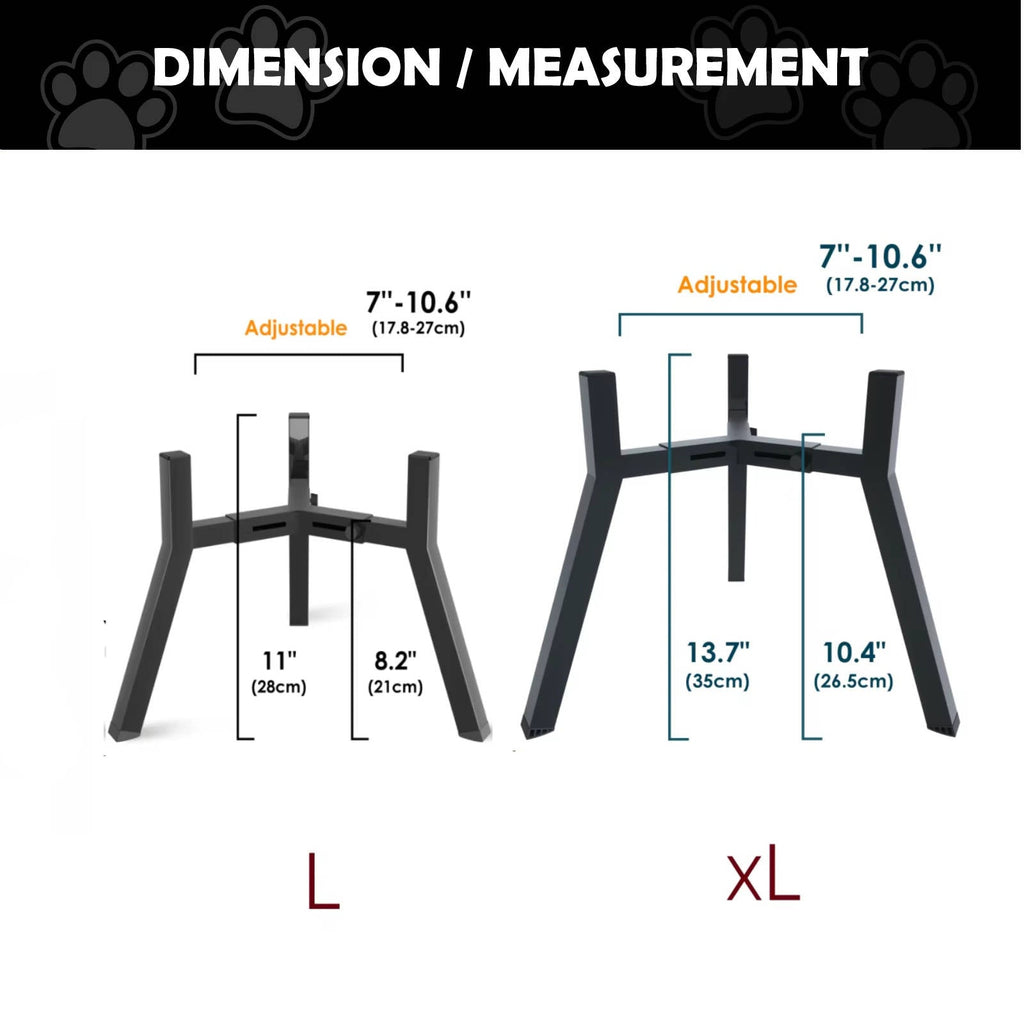 Elevated Dog Bowl Stand