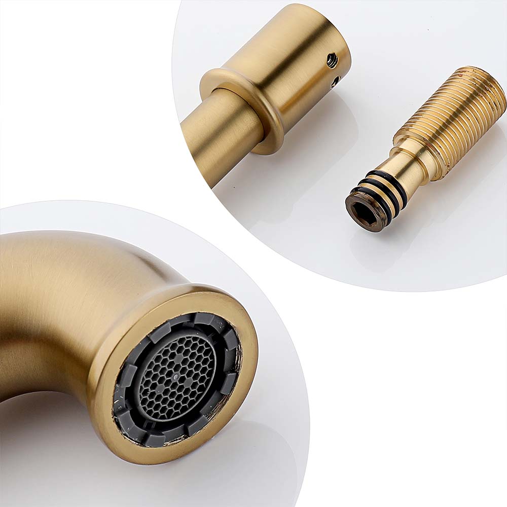 Industrial Chic Wall Mounted Bathroom Sink Faucet