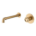 Single-Handle Wall-Mounted Bathroom Faucet for Modern Elegance