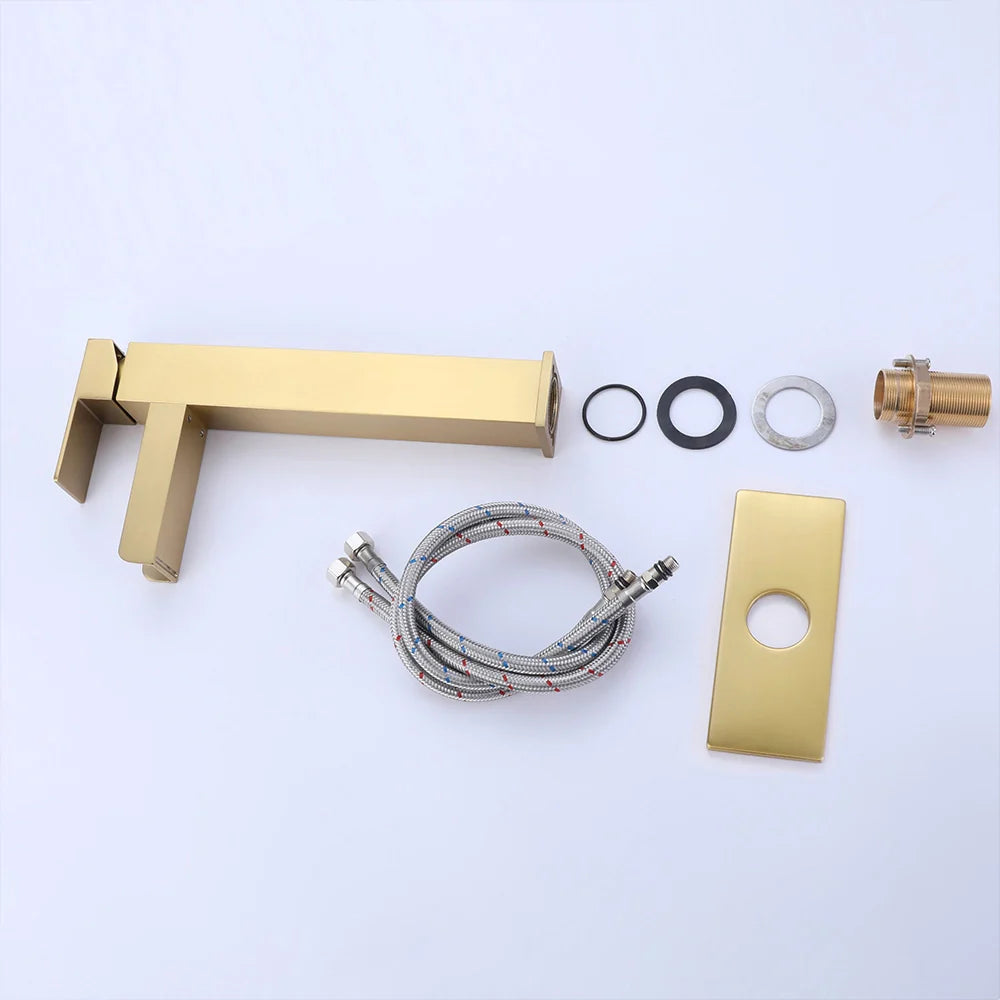 Single Hole Waterfall Bathroom Faucet