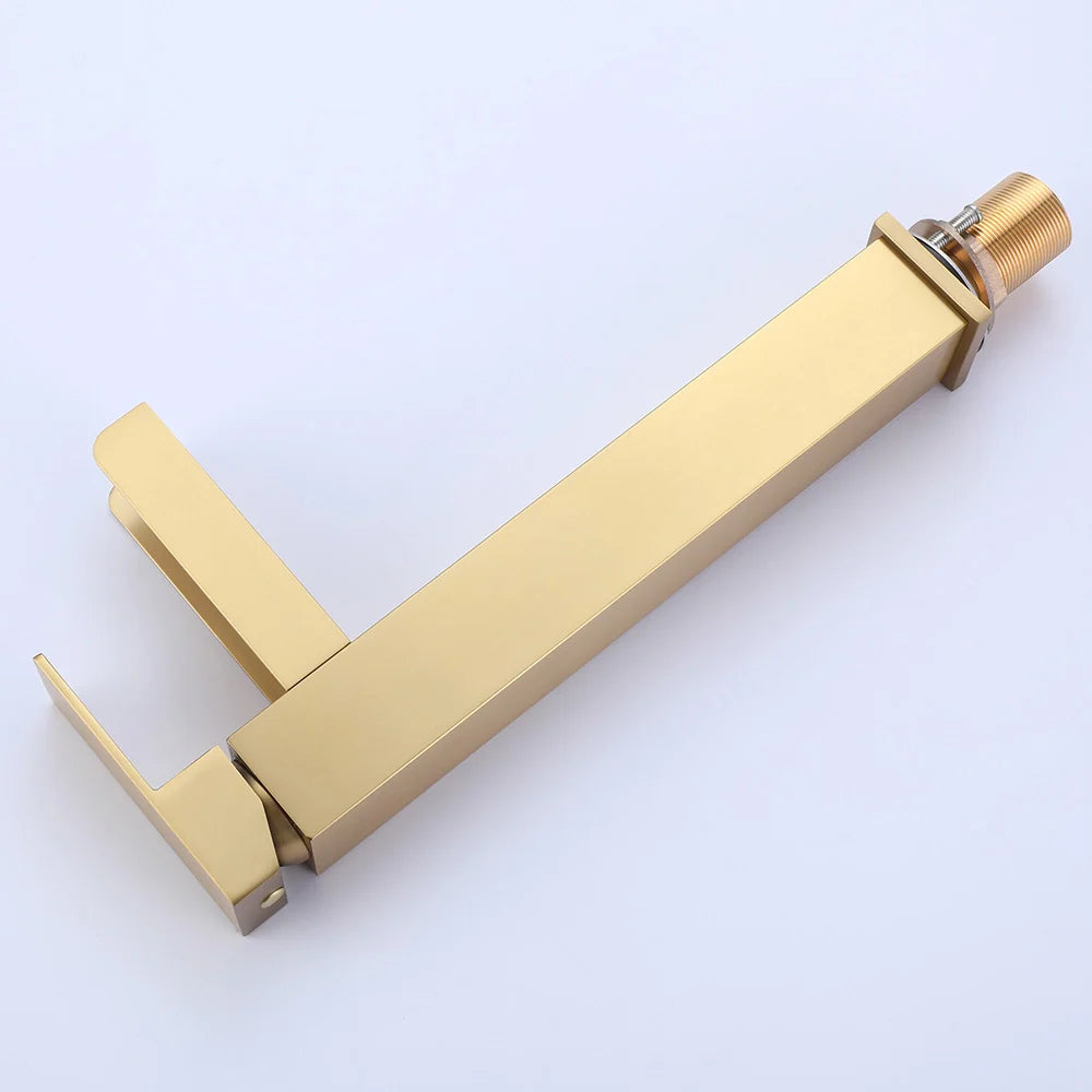 Single Hole Waterfall Bathroom Faucet