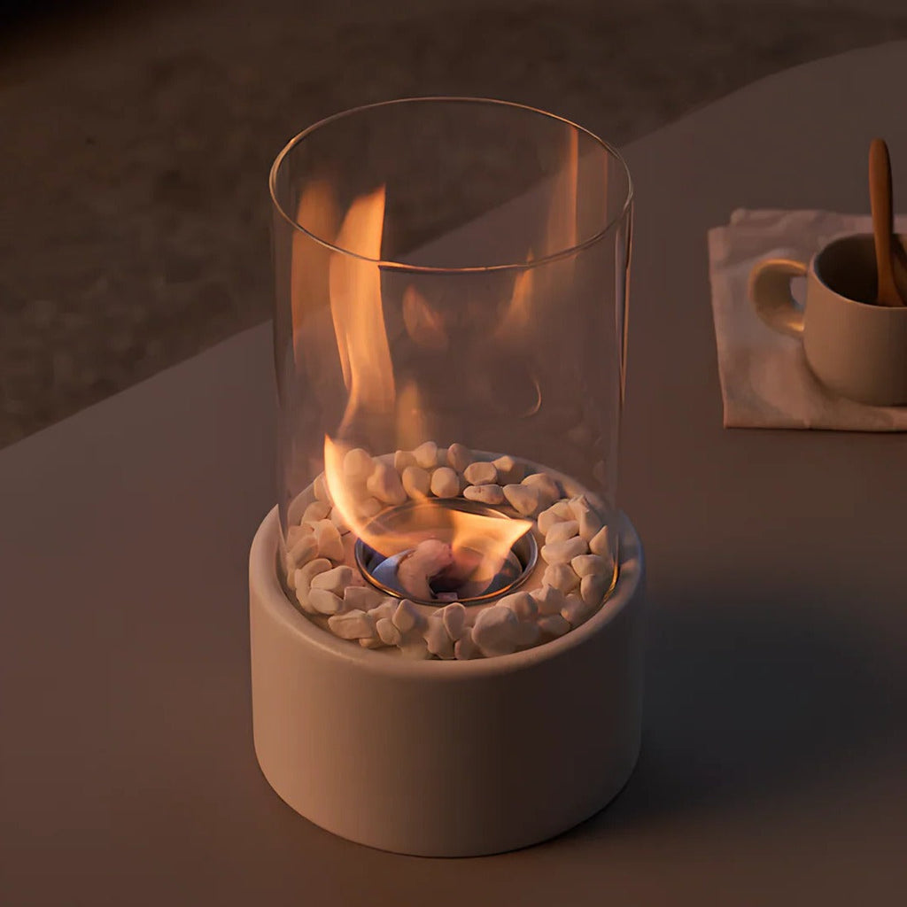 Portable Glass Tabletop Fireplace