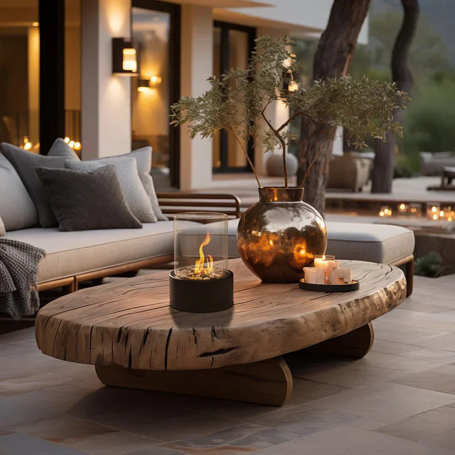 Portable Glass Tabletop Fireplace