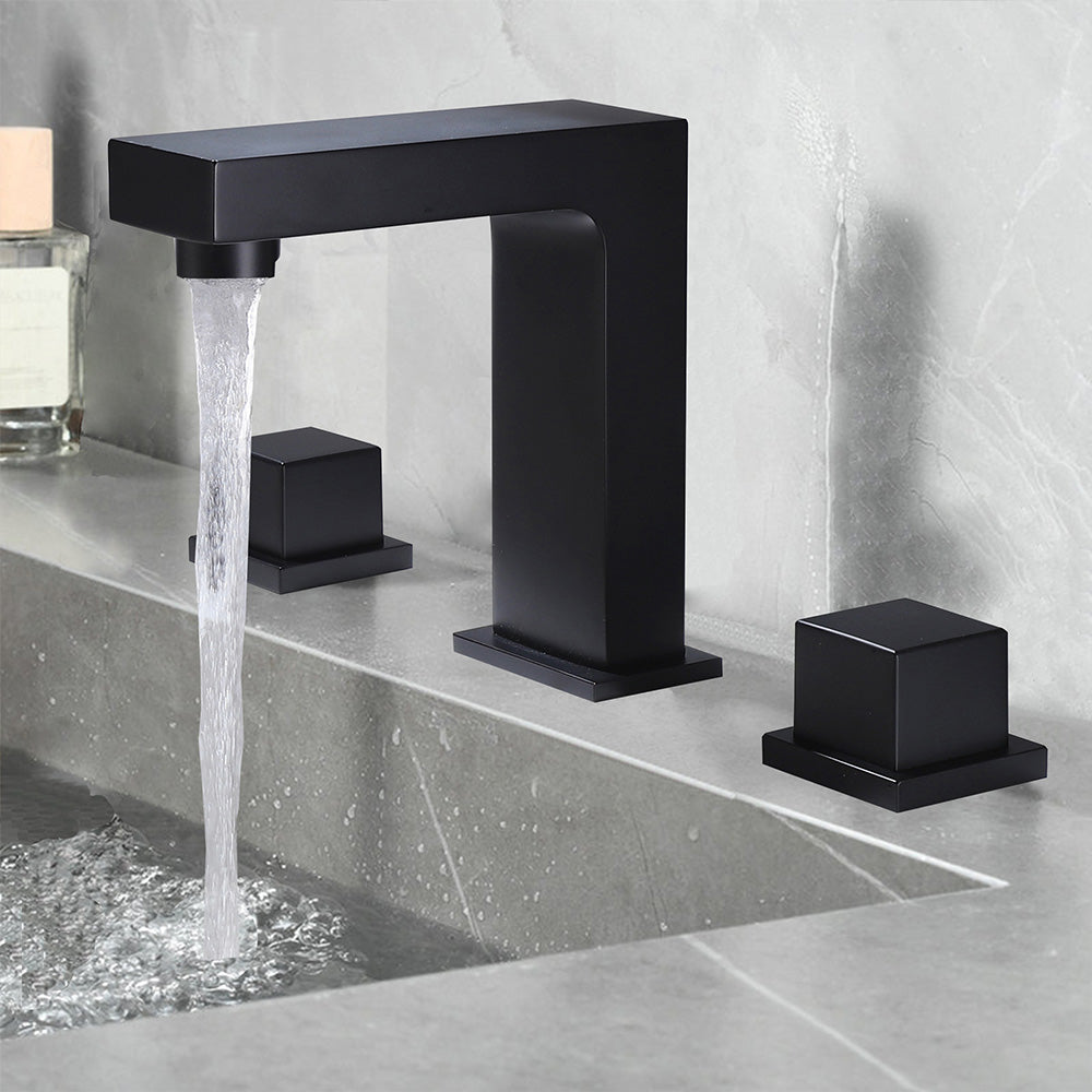 Elegance in Simplicity: Two-Handle Widespread Bathroom Faucet for Timeless Style