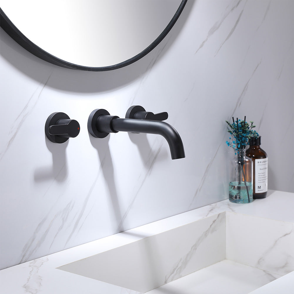 Stay Ahead of Trends: Newly Trendy 2-Handle Wall Mounted Bathroom Faucet