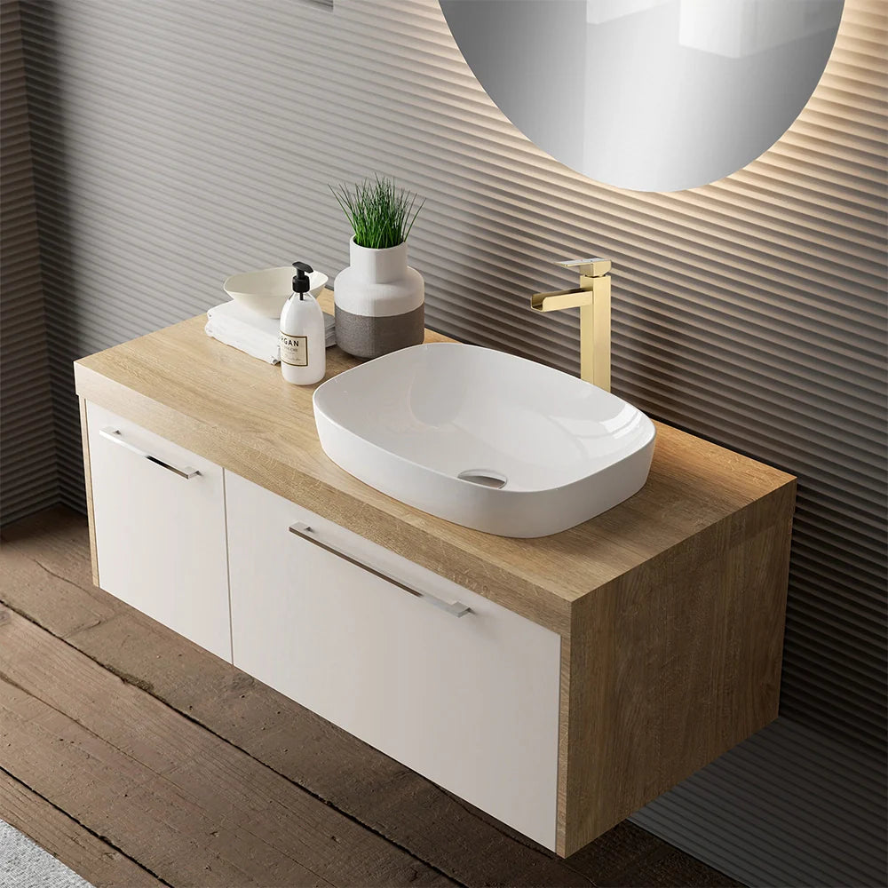 Single Hole Waterfall Bathroom Faucet