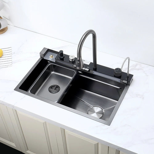 30 x 19 Inch Stainless Steel Smart kitchen Sink With Cutting Board