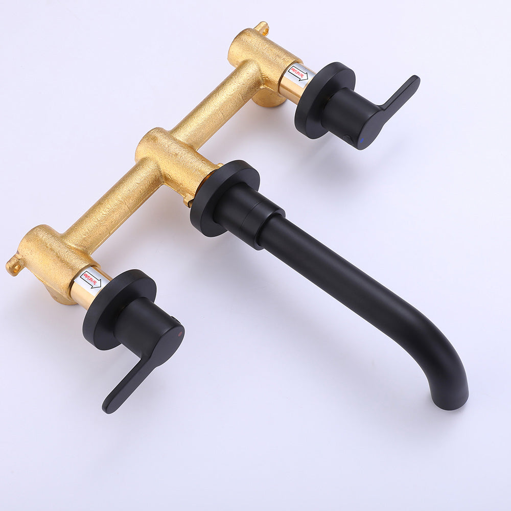 Stay Ahead of Trends: Newly Trendy 2-Handle Wall Mounted Bathroom Faucet