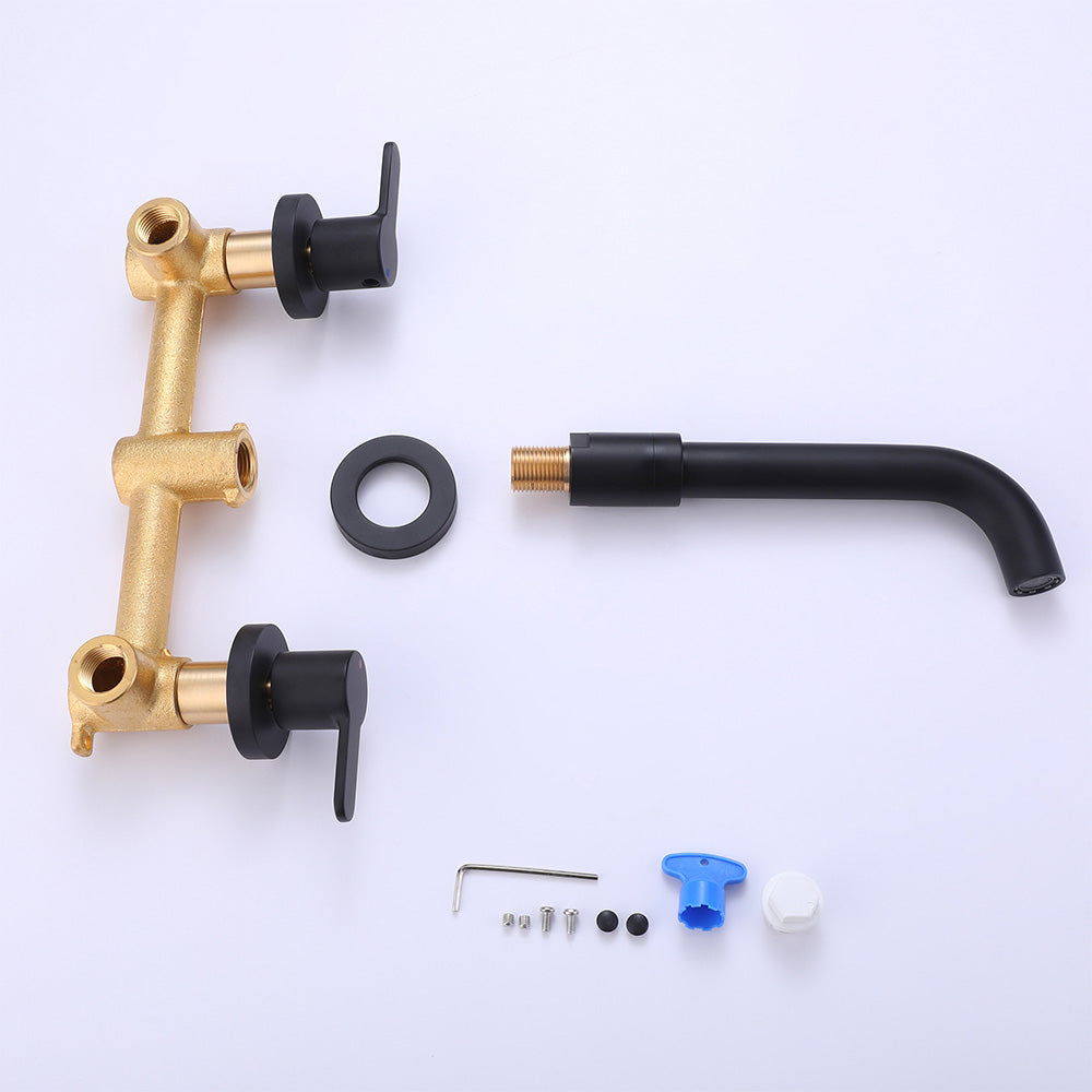 Stay Ahead of Trends: Newly Trendy 2-Handle Wall Mounted Bathroom Faucet