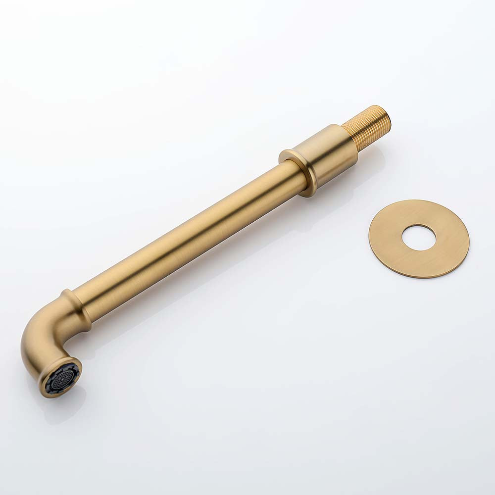 Single-Handle Wall-Mounted Bathroom Faucet for Modern Elegance