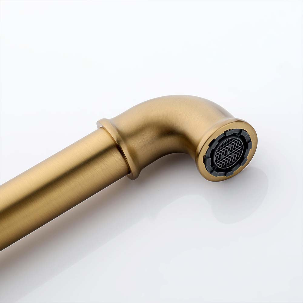 Single-Handle Wall-Mounted Bathroom Faucet for Modern Elegance